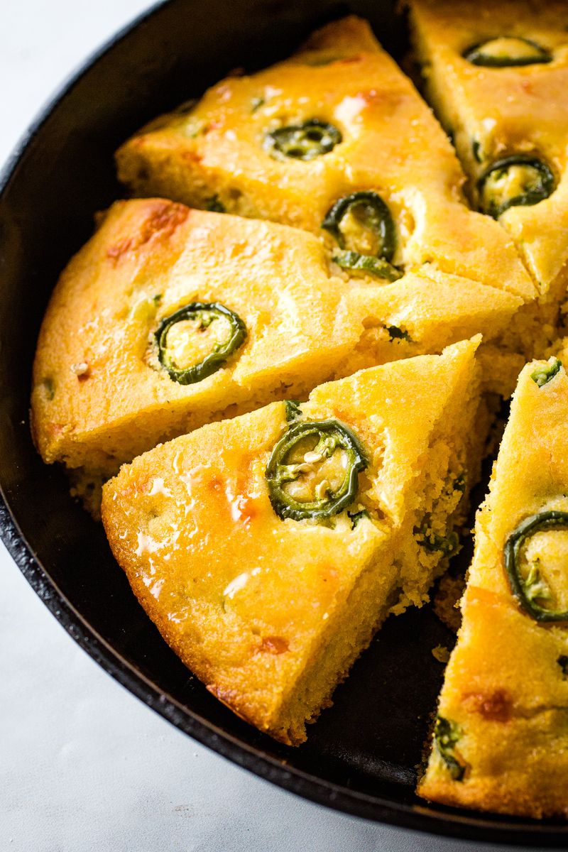 Jalape-o Cheddar Cornbread