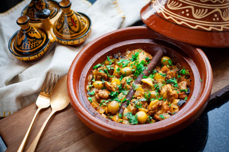 Lemon Preserved Chicken Tagine