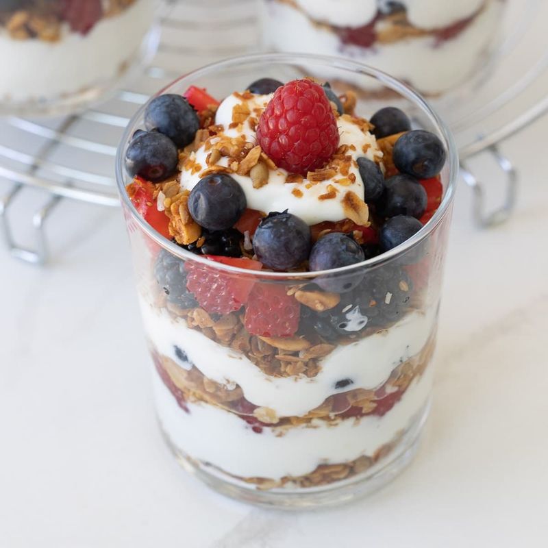 Honey and Yogurt Parfait