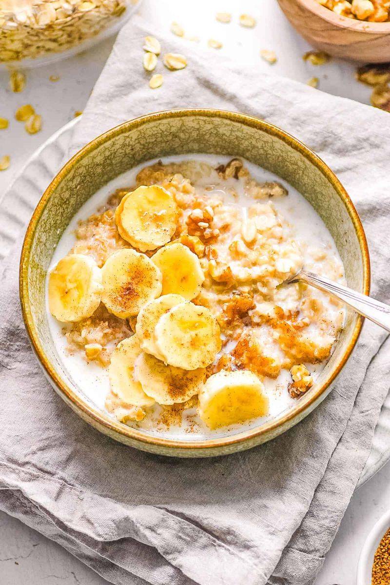 Oatmeal With Banana And Honey