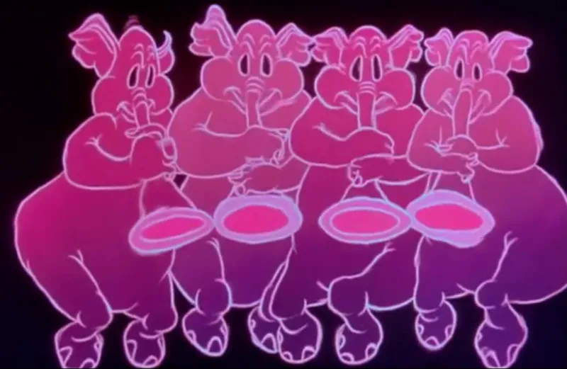 The Pink Elephants on Parade Sequence