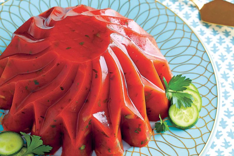 Gazpacho Gelatin