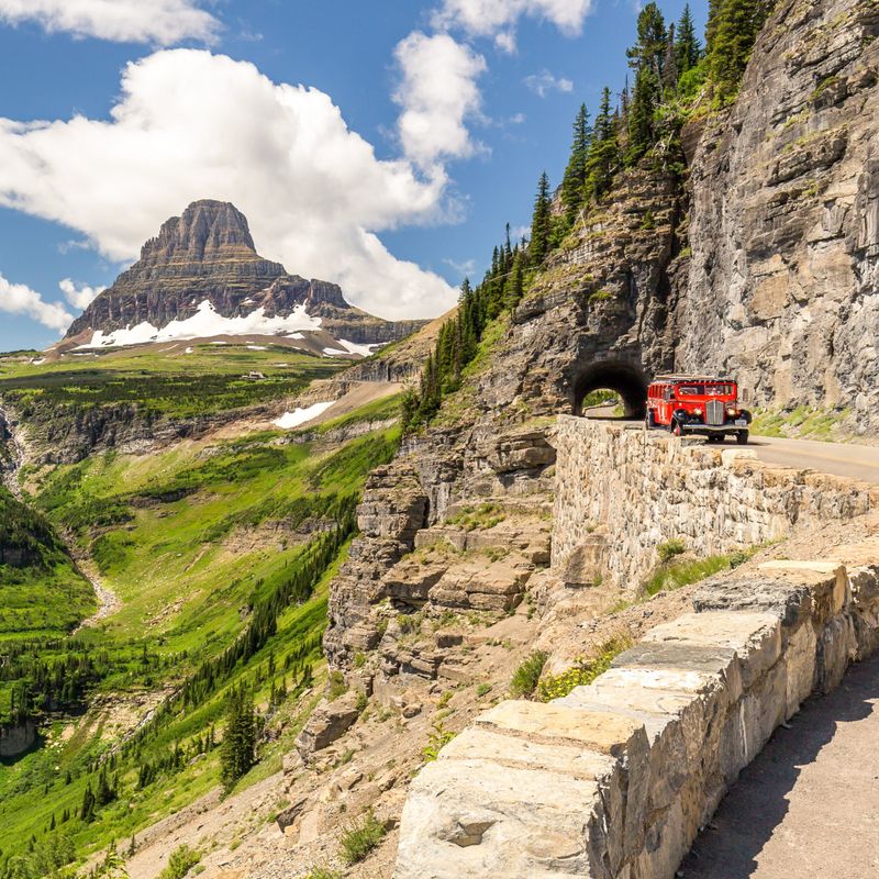 Going-to-the-Sun Road, Glacier National Park, Montana