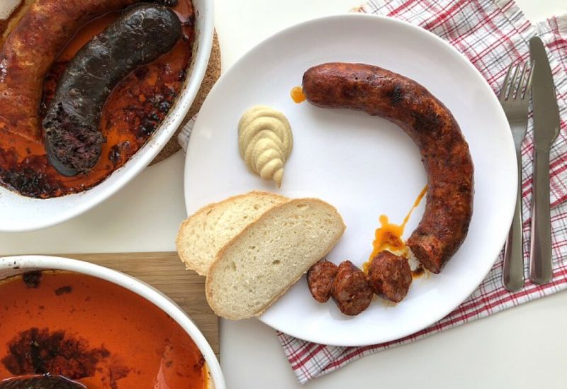 Hungarian Hurka Tesztaban