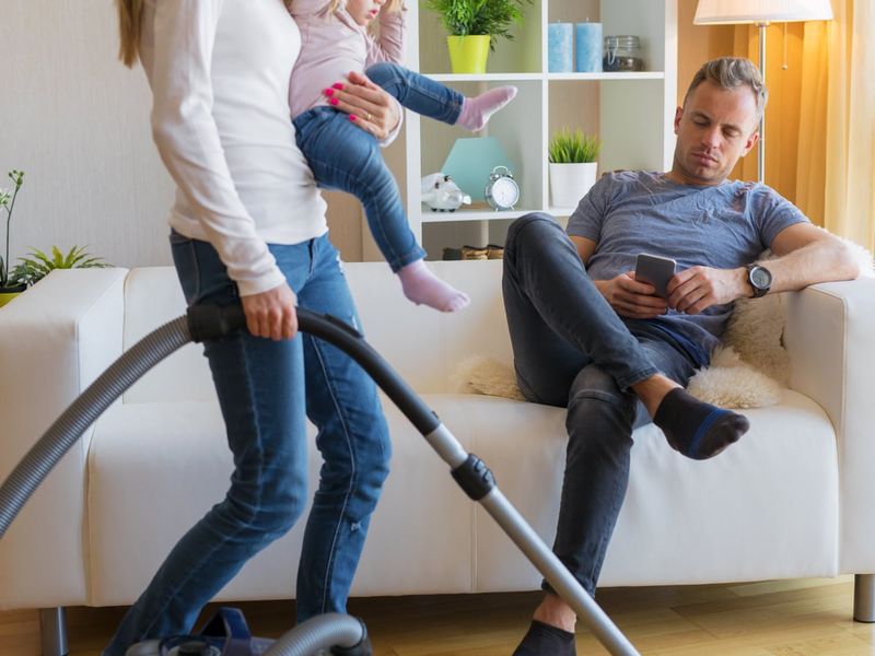 Doing Most of the Housework Without Question