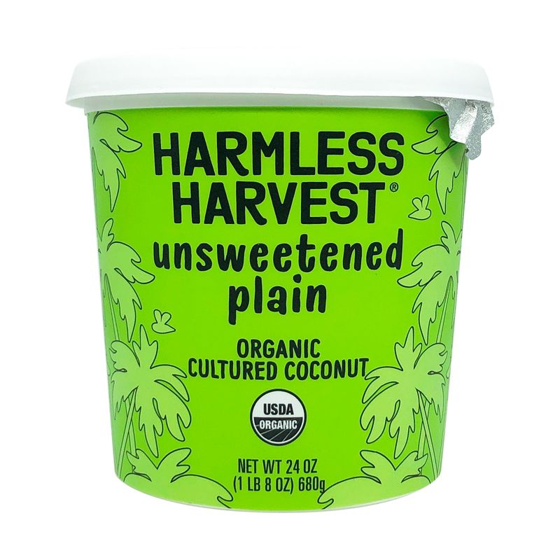 Harmless Harvest Unsweetened Plain Organic Cultured Coconut