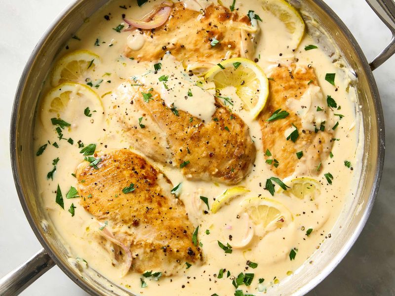 Lemon Herb Chicken Skillet