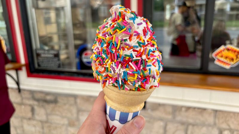Soft Serve Ice Cream Cone