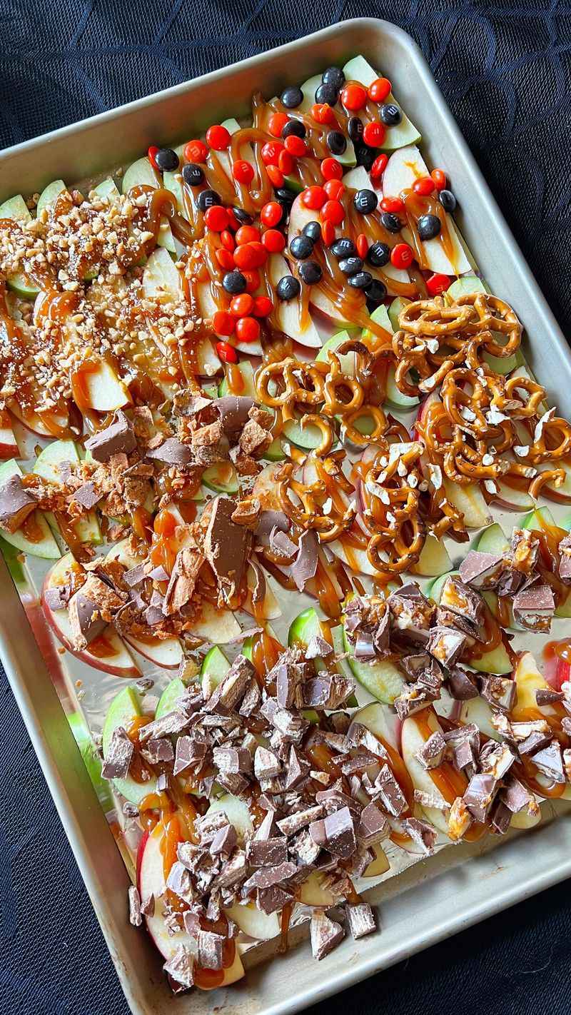 Caramel Apple Slices: How Heat Changes Sugar