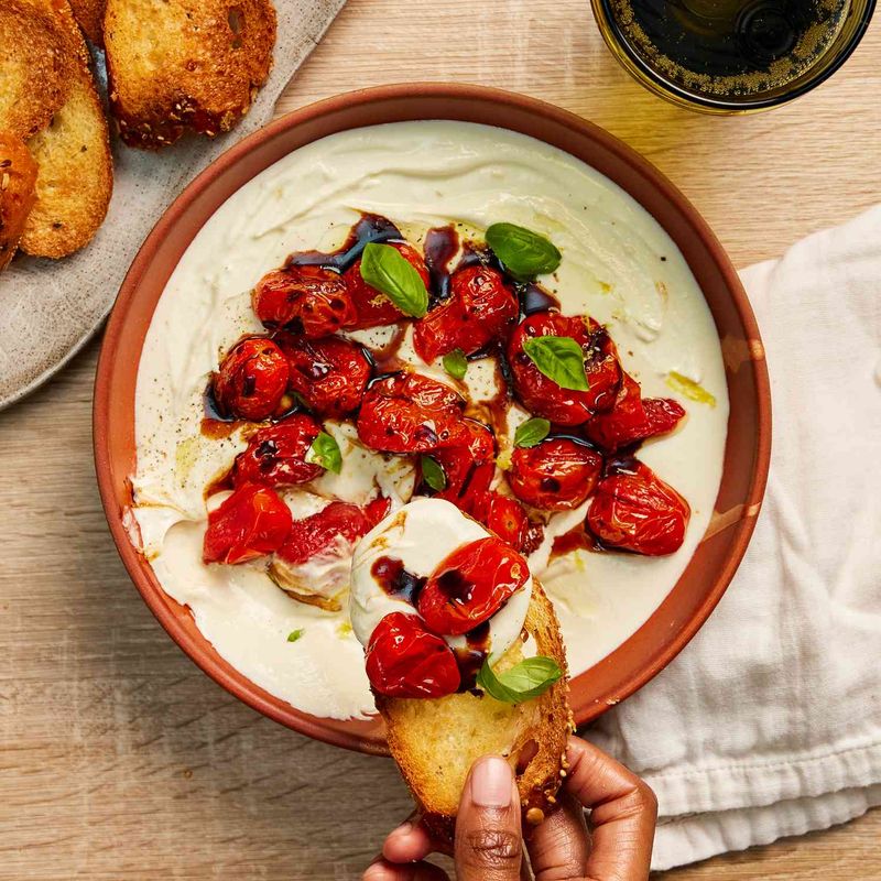 Whipped Feta Dip with Roasted Tomatoes