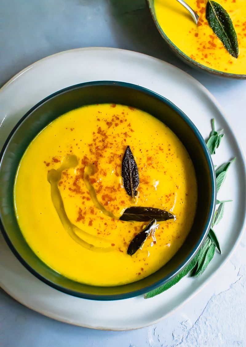Pumpkin and Sage Soup