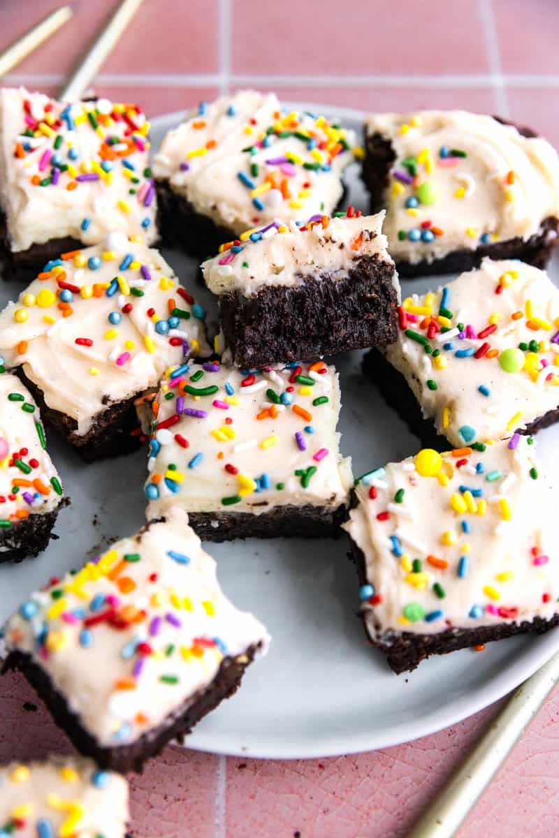 Birthday Cake Brownies