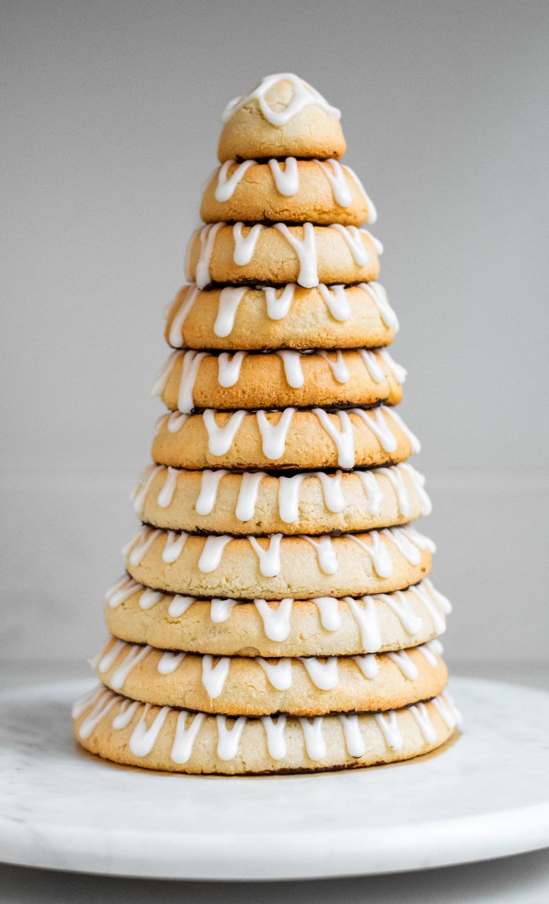 Kransekage (Marzipan Ring Cake)