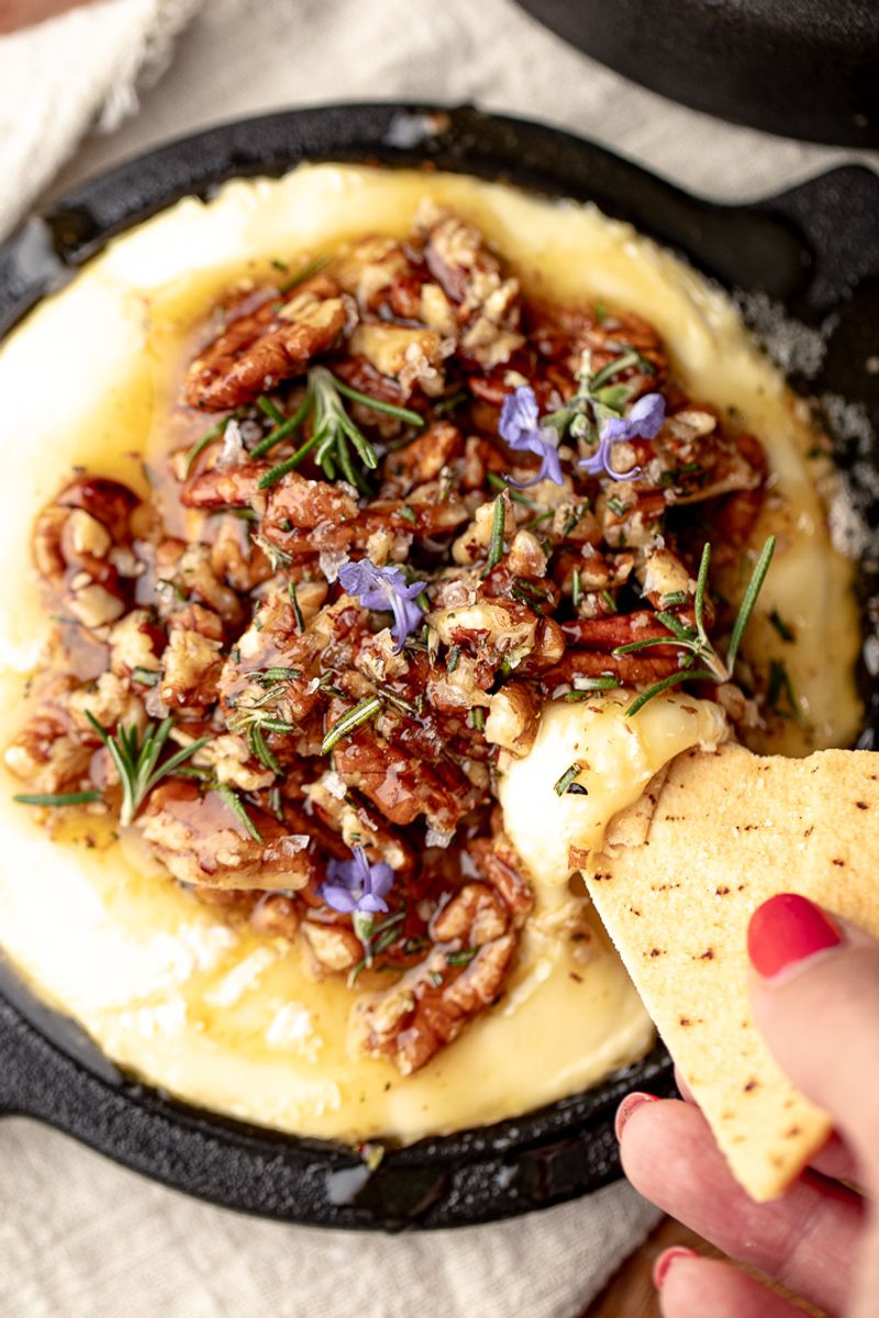 Honey-Drizzled Brie
