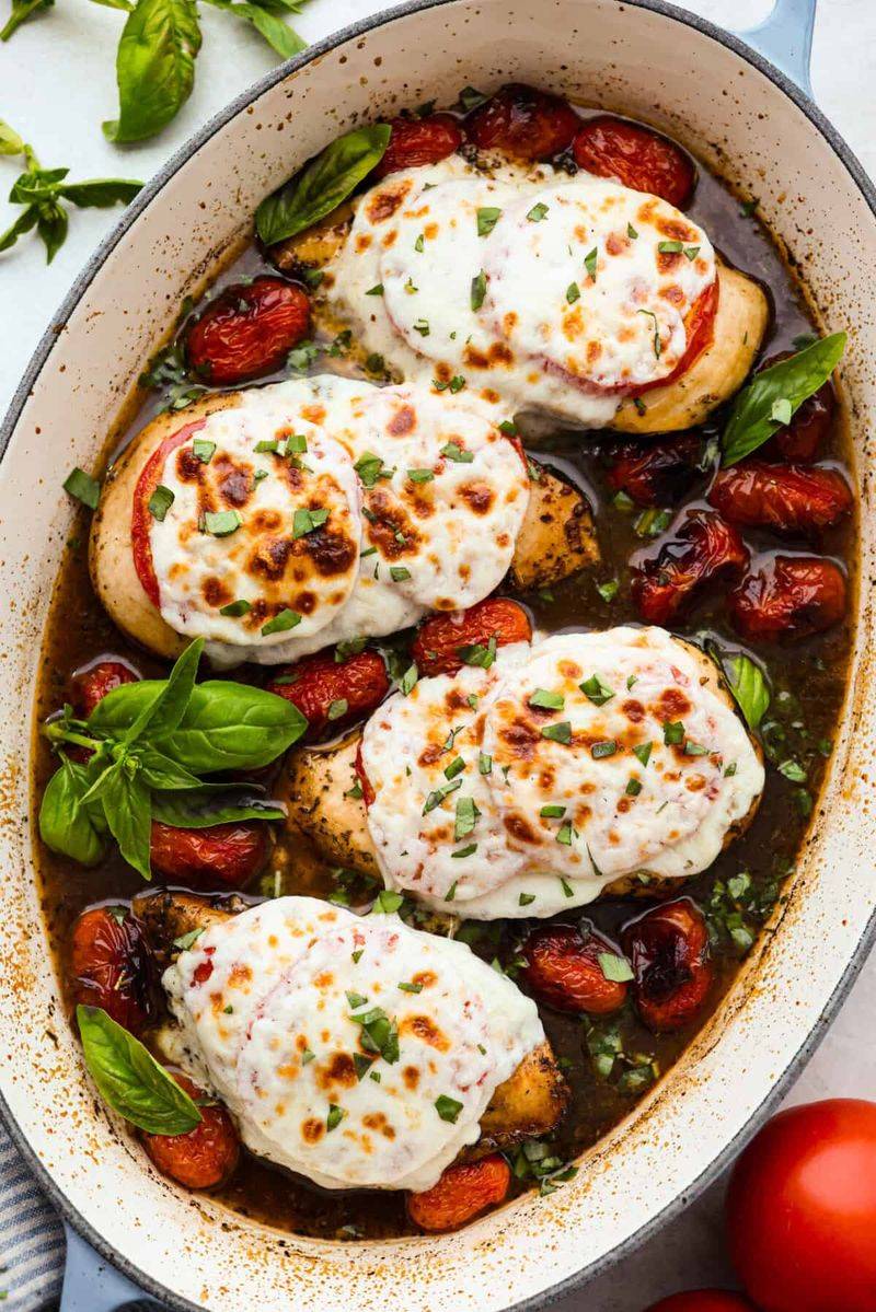 Chicken Caprese Bake