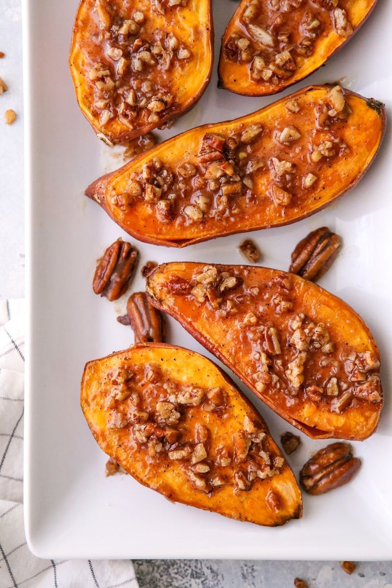 Maple Syrup, Pecans, and Cinnamon