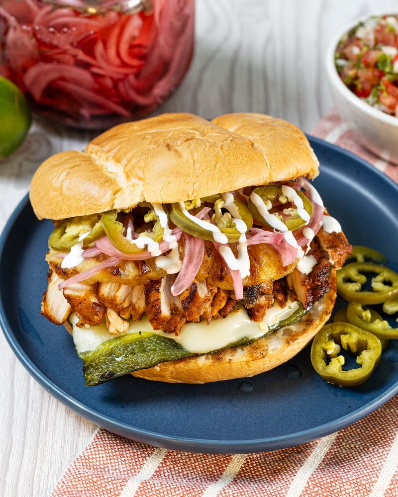 Smoked Chicken With Jalapeno Mayo