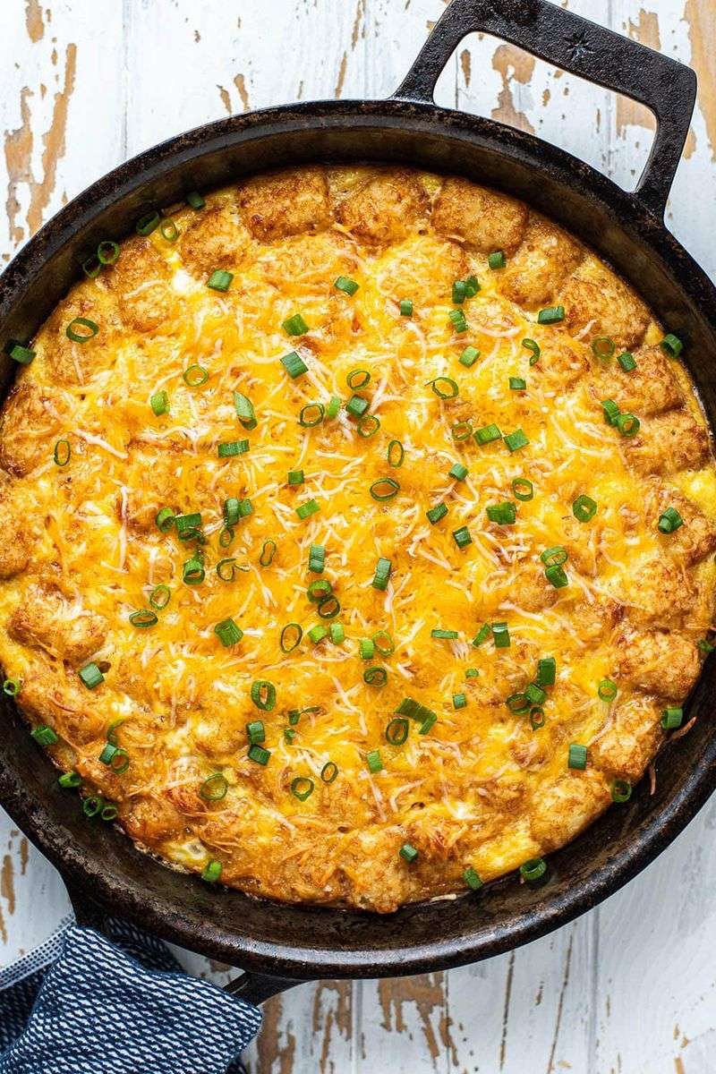 Tater Tot Breakfast Casserole