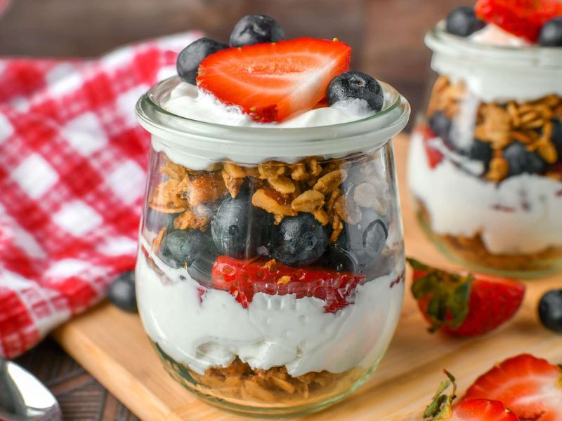 Greek Yogurt Parfait Cups