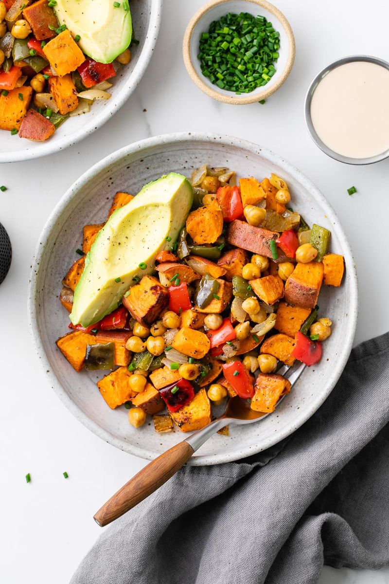 Chickpea Rosemary Hash