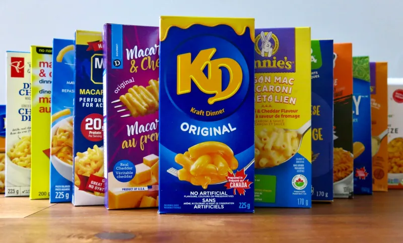 Packaged Mac and Cheese