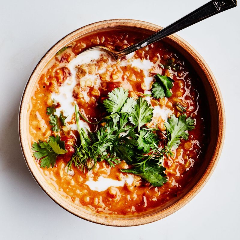 Coconut Curry Lentil Soup