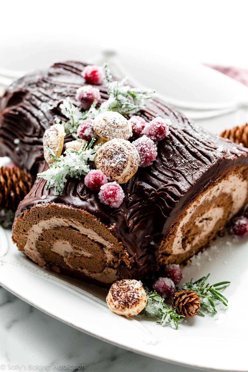 Buche de Noel (Yule Log Cake)
