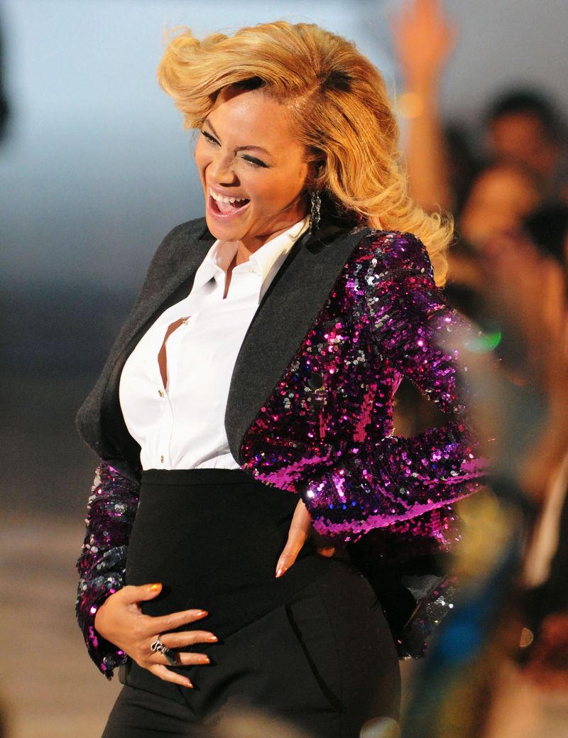 Beyonce's VMA Baby Bump Debut