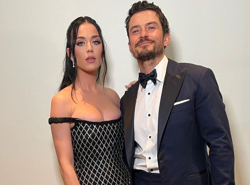 Katy Perry and Orlando Bloom