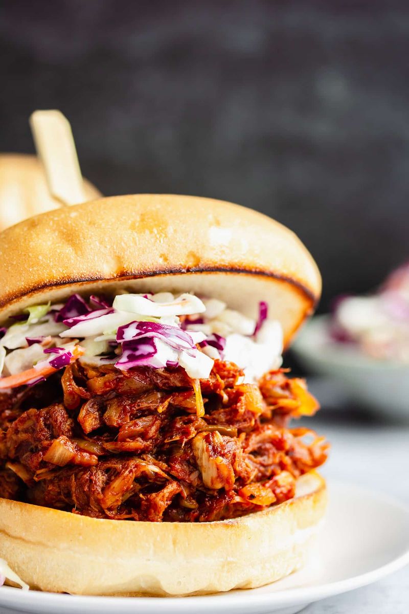 Jackfruit Pulled Pork Sandwiches