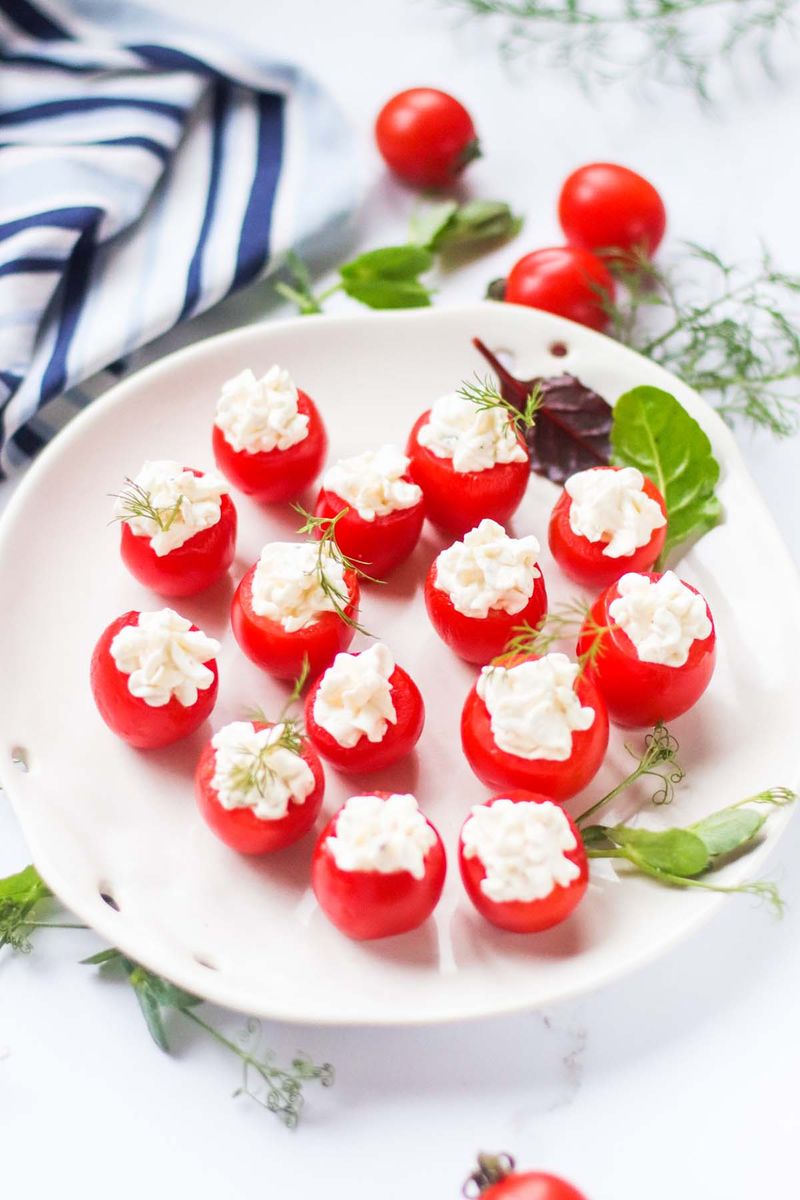 Stuffed Cherry Tomatoes