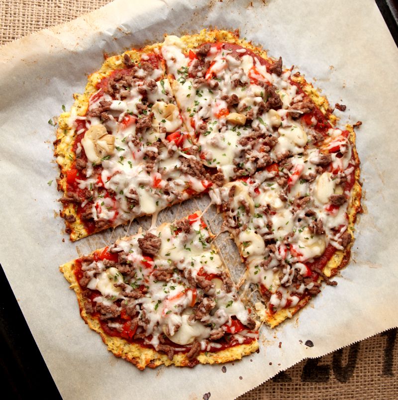 Cauliflower Pizza Crust