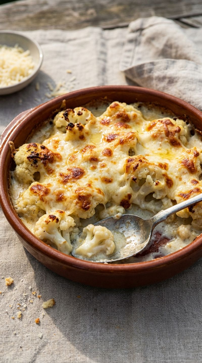 Cauliflower Gratin With Bechamel