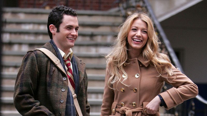 Blake Lively and Penn Badgley
