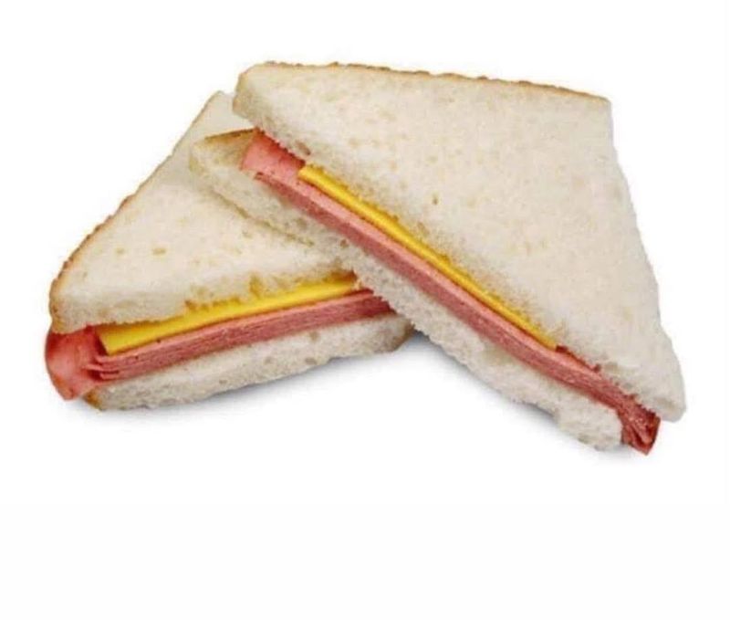 Bologna Sandwiches on White Bread