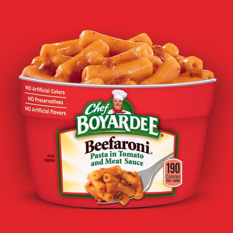 Chef Boyardee Microwavable Cups