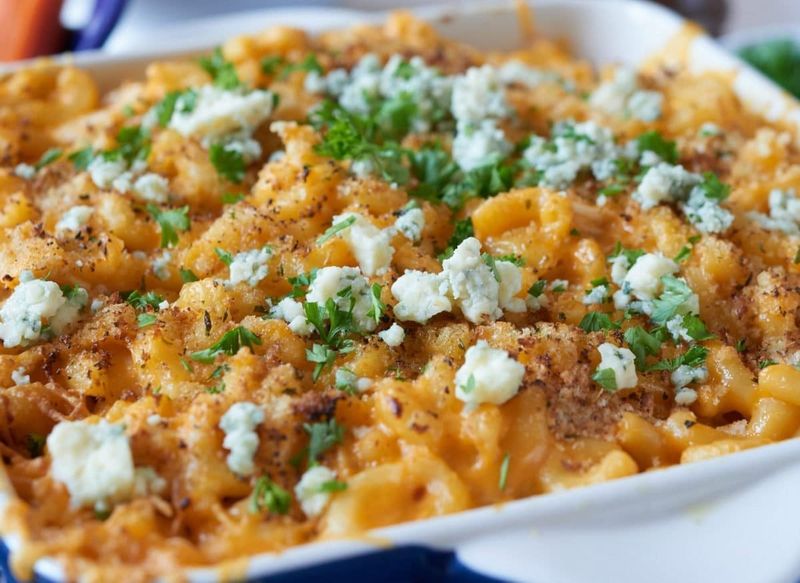 Buffalo Chicken Mac and Cheese