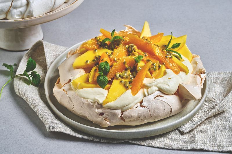 Tropical Fruit Pavlova