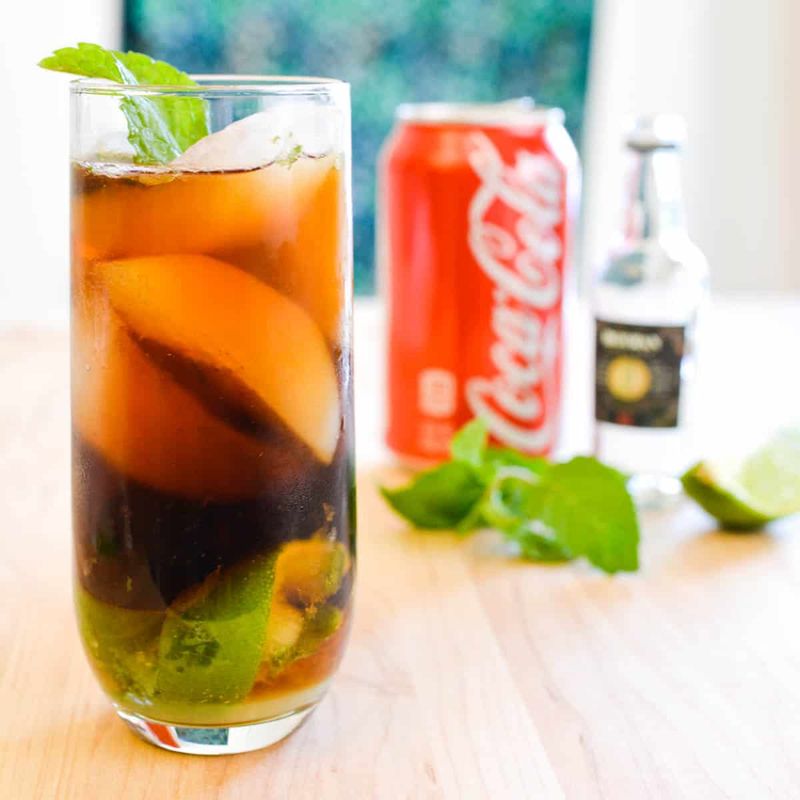 Ginger and Lime Coca-Cola Mocktail