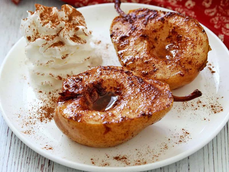 Baked Cinnamon Pears