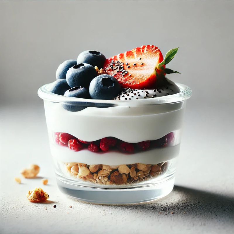 Greek Yogurt Parfait With Berries