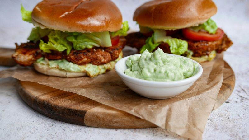 Shawarma-Spiced Grilled Chicken Sandwich