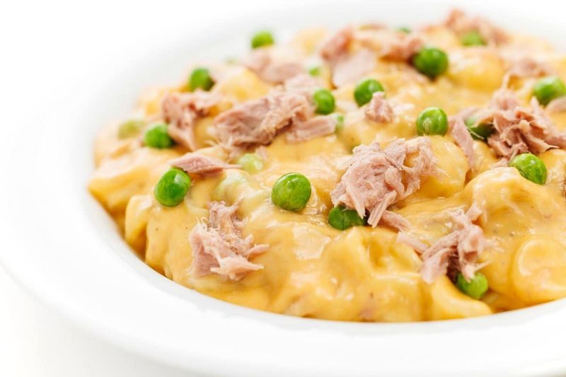 Mac and Cheese with Canned Tuna