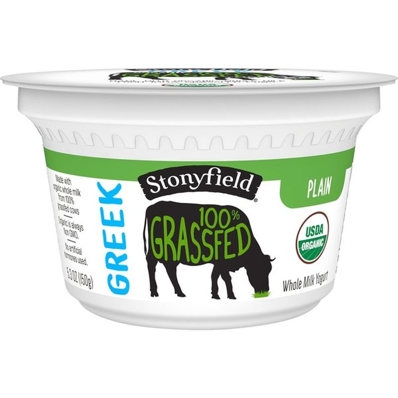 Stonyfield Organic Greek Yogurt (Plain)