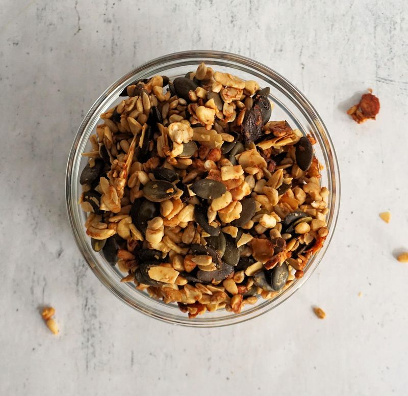 Everything Crunch: Seeds, Nuts, and Dried Fruit