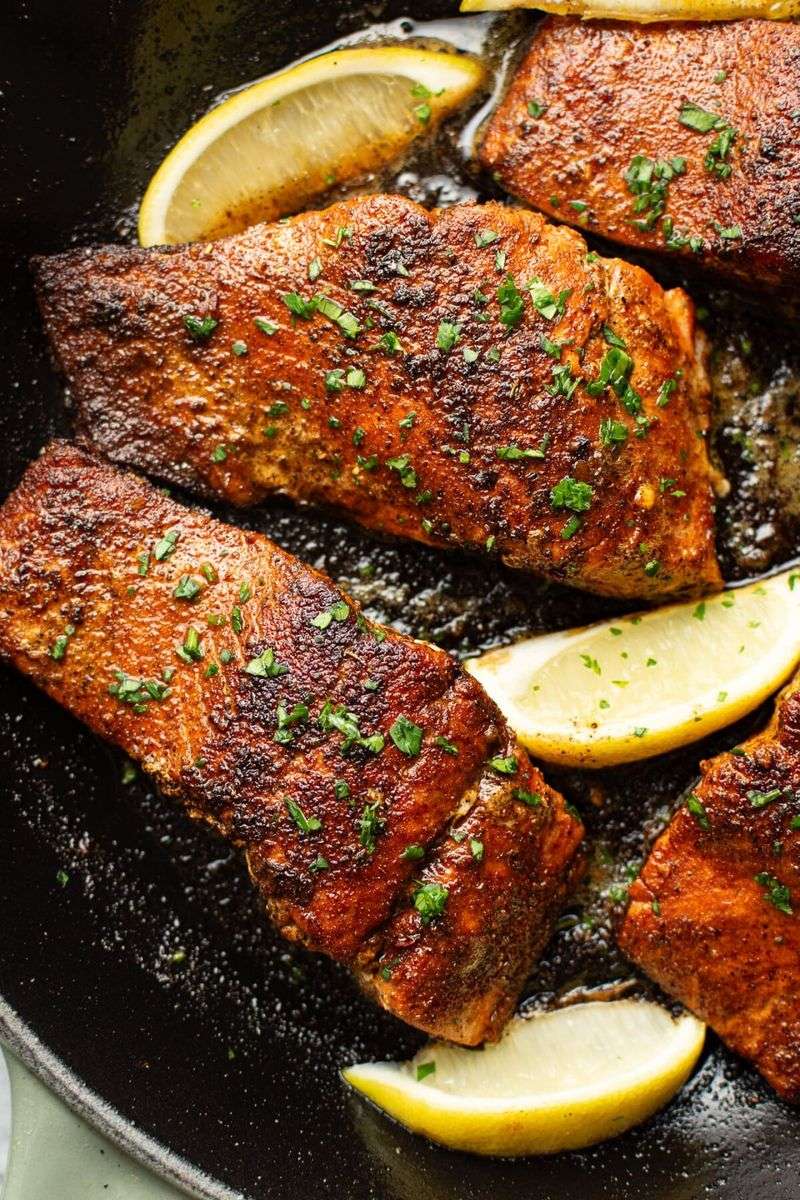Cajun Blackened Salmon