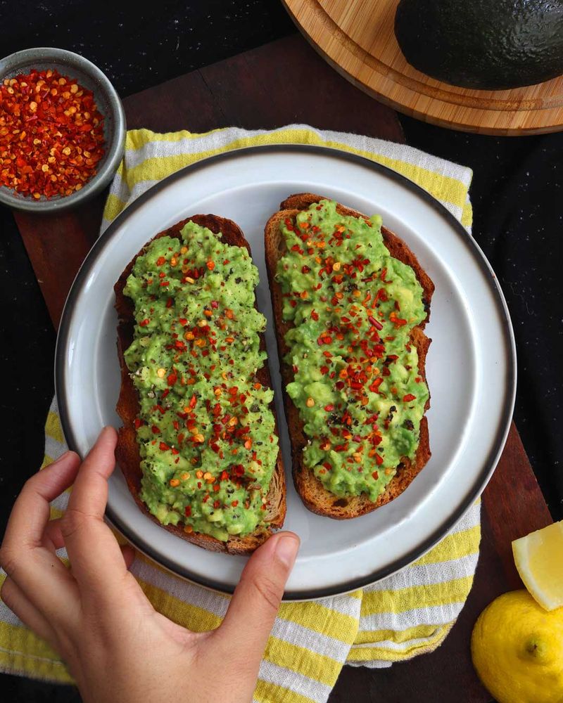 Avocado Toast with Chilli Flakes