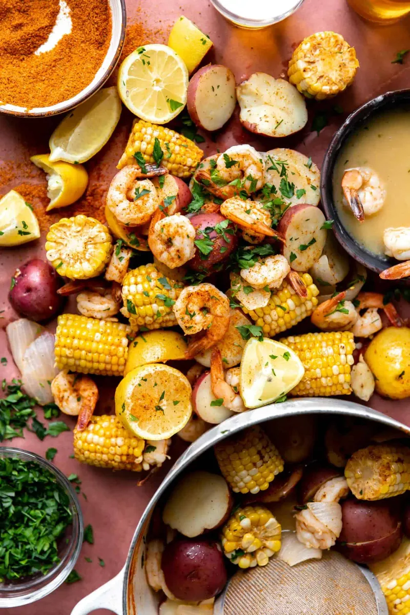 Garlic Butter Shrimp Boil