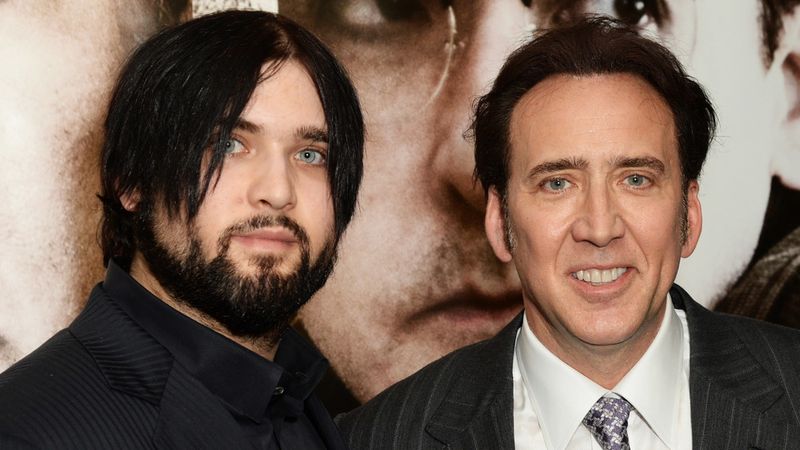 Nicolas Cage and Weston Coppola Cage