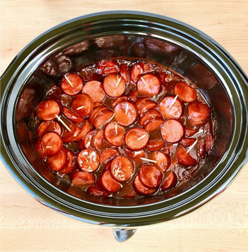Slow Cooker Coca-Cola Kielbasa